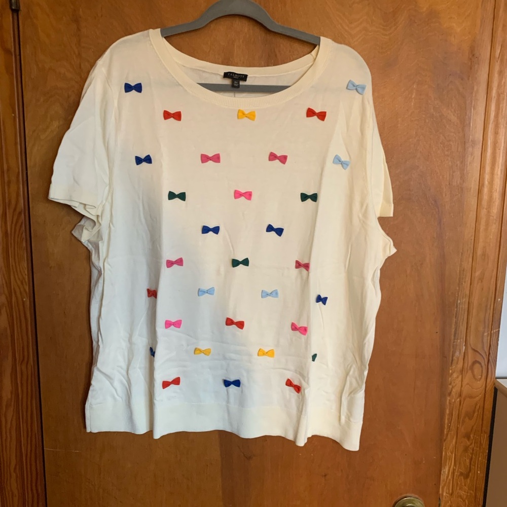 Talbots Short Sleeve Sweater